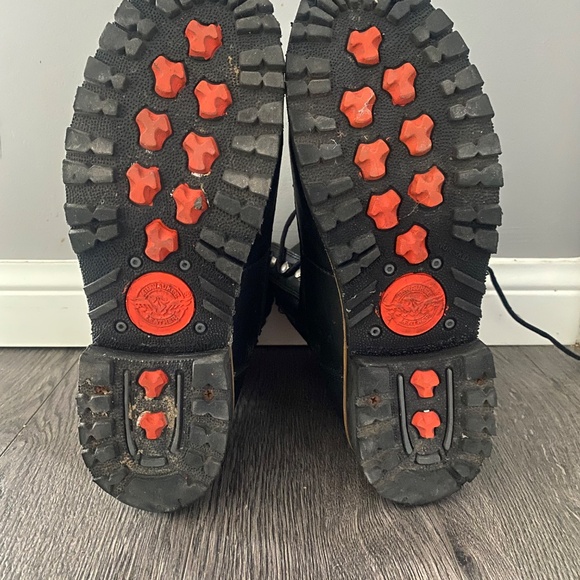 Milwaukee Leather Men's Classic Boots with Side Zip Closure Black Size 9.5 - Picture 5 of 15